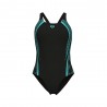 Arena Costume Intero Piscina Graphic Pro Back Nero Tiffany Donna
