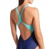 Arena Costume Intero Piscina Flow Navy Multi Donna
