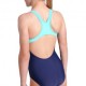 Arena Costume Intero Piscina Dim Light Navy Giallo Bambina