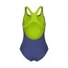 Arena Costume Intero Piscina Dim Light Blu Lime Bambina