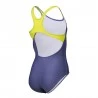 Arena Costume Intero Piscina Dim Light Blu Lime Bambina