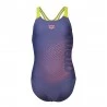 Arena Costume Intero Piscina Dim Light Blu Lime Bambina