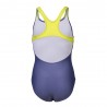 Arena Costume Intero Piscina Dim Light Blu Lime Bambina