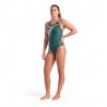 Arena Costume Intero Piscina Bright Glare Verde Viola Donna