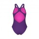 Arena Costume Intero Piscina Multi Viola Multi Bambina