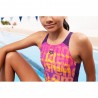Arena Costume Intero Piscina Multi Viola Multi Bambina