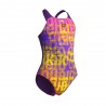 Arena Costume Intero Piscina Multi Viola Multi Bambina