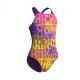 Arena Costume Intero Piscina Multi Viola Multi Bambina