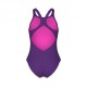Arena Costume Intero Piscina Multi Viola Multi Bambina
