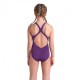 Arena Costume Intero Piscina Multi Viola Multi Bambina