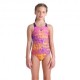 Arena Costume Intero Piscina Multi Viola Multi Bambina