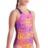 Arena Costume Intero Piscina Multi Viola Multi Bambina