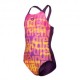 Arena Costume Intero Piscina Multi Viola Multi Bambina