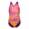 Arena Costume Intero Piscina Multi Viola Multi Bambina