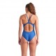 Arena Costume Intero Piscina Solid Lightdrop Ottanio Azzurro Donna
