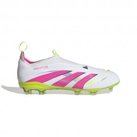 ADIDAS Predator Pro Ll Fg Bianco Fucsia - Scarpe Da Calcio Bambino