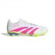 ADIDAS Predator League Fg Mg Bianco Fucsia - Scarpe Da Calcio Bambino
