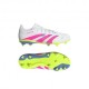 ADIDAS Predator League Fg Mg Bianco Fucsia - Scarpe Da Calcio Bambino