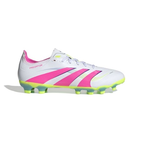 ADIDAS Predator League Mg Bianco Fucsia - Scarpe Da Calcio Uomo