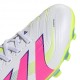 ADIDAS Predator League Mg Bianco Fucsia - Scarpe Da Calcio Uomo