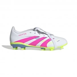 ADIDAS Predator League Ft Fg Bianco Fucsia - Scarpe Da Calcio Bambino
