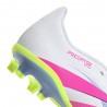 ADIDAS Predator League Ft Fg Bianco Fucsia - Scarpe Da Calcio Bambino