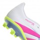 ADIDAS Predator League Ft Fg Bianco Fucsia - Scarpe Da Calcio Bambino