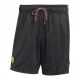 ADIDAS Originals Pantaloncini Calcio Mufc Icon Nero Rosso Uomo