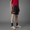 ADIDAS Originals Pantaloncini Calcio Mufc Icon Nero Rosso Uomo
