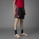 ADIDAS Originals Pantaloncini Calcio Mufc Icon Nero Rosso Uomo
