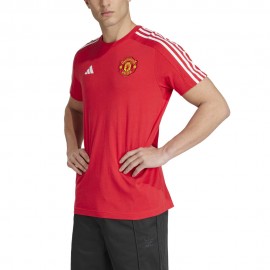 ADIDAS Originals Maglia Maniche Corte Mufc Dna Rosso Bianco Uomo