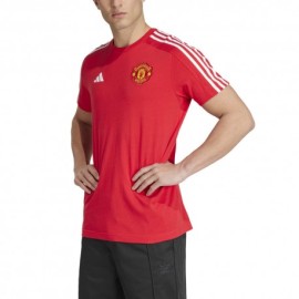 ADIDAS Originals Maglia Maniche Corte Mufc Dna Rosso Bianco Uomo