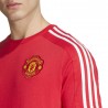 ADIDAS Originals Maglia Maniche Corte Mufc Dna Rosso Bianco Uomo