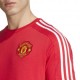 ADIDAS Originals Maglia Maniche Corte Mufc Dna Rosso Bianco Uomo