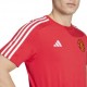 ADIDAS Originals Maglia Maniche Corte Mufc Dna Rosso Bianco Uomo