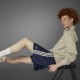 ADIDAS Originals Pantaloncini Calcio Juve Icon Antracite Oro Uomo