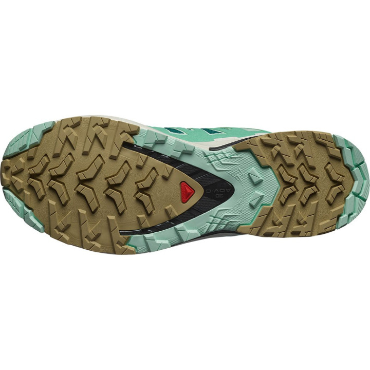 Salomon Xa Pro 3D V9 Gtx Deep Lake Electric Verde  - Scarpe Trekking Donna