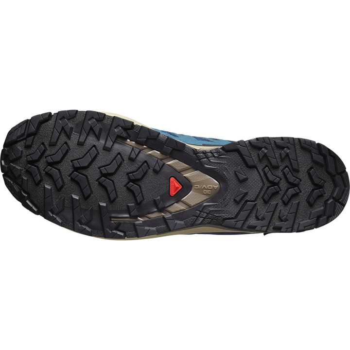 Salomon Xa Pro 3D V9 Gtx Poseidon Bianco Pepper Falcon - Scarpe Trekking Uomo