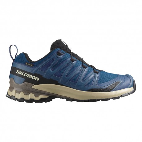 Salomon Xa Pro 3D V9 Gtx Poseidon Bianco Pepper Falcon - Scarpe Trekking Uomo