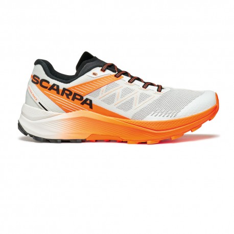 Scarpa Spin Ultra 2 Ice-Arancio-Fluo - Scarpe Trail Running Uomo