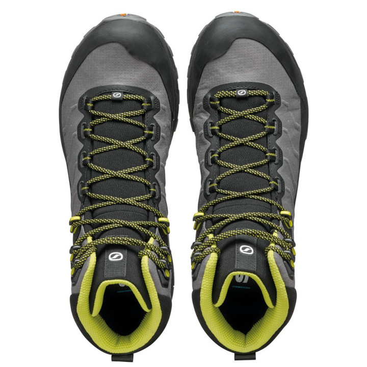Scarpa Rush Trk Lt Gtx Gray Lime - Pedule Trekking Uomo