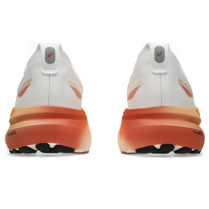 Asics Gel-Kayano 31 Bianco Arancio - Scarpe running Donna