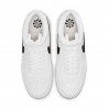 Nike Court Vision Mid Next Nature Bianco Nero - Sneakers Uomo