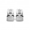Nike Court Vision Mid Next Nature Bianco Nero - Sneakers Uomo