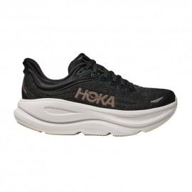 Hoka Bondi 9 Nero Oro - Scarpe running Donna
