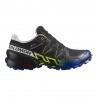 Salomon Speedcross 6 Gore Tex Nero Blu -  Scarpe Trail Running Uomo