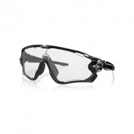 Oakley Occhiali Ciclismo Jawbreaker Pol Blk Clear-Nero Photo Irid