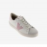 Victoria Berlin in pelle e cuoio Bianco Rosa - Sneakers Donna