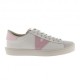 Victoria Berlin in pelle e cuoio Bianco Rosa - Sneakers Donna