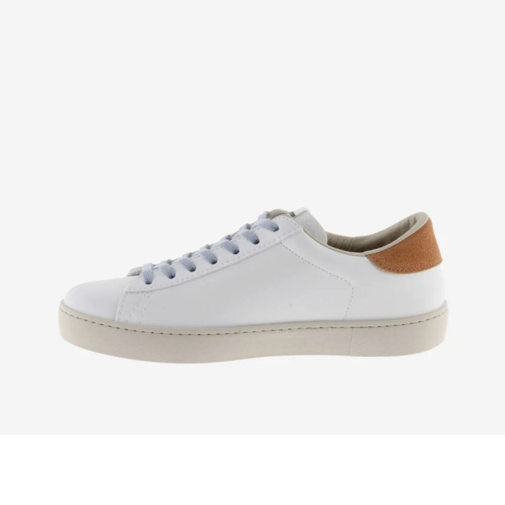 Victoria Berlin Piel & Glit Bianco Marrone Argento - Sneakers Donna